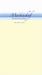 Mobile Screenshot of ferien-martinshof.de